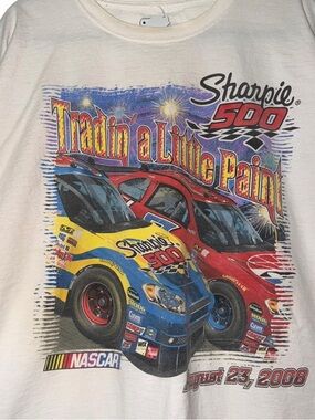 NASCAR 2008 Sharpie 500 Race racing t-shirt size xxl